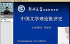 中国文学批评史视频教程 32讲 郑州大学 汉语言文学